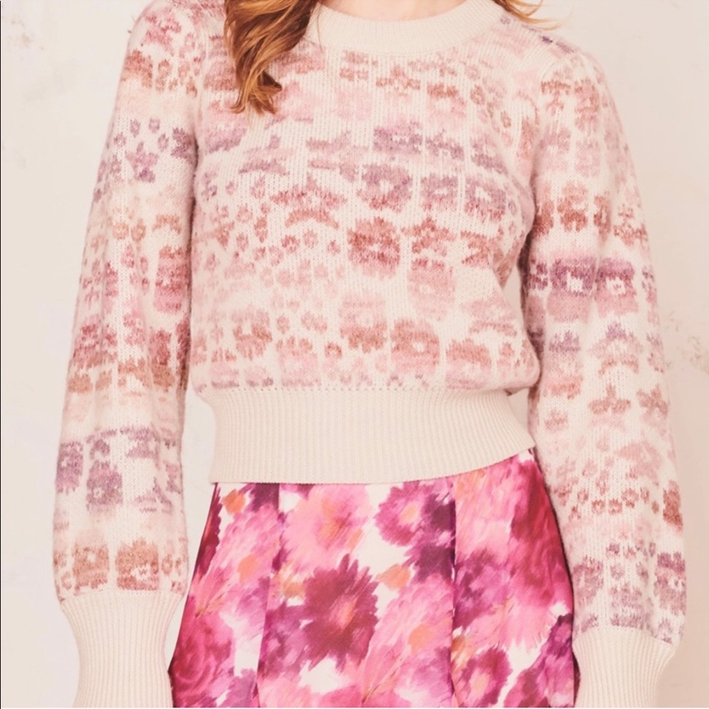 LOVESHACKFANCY Kirsten Pullover Size XS